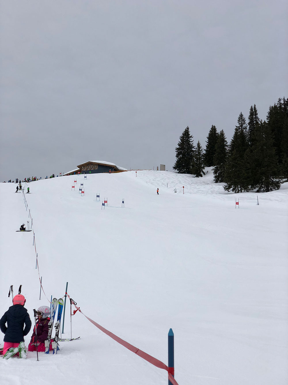 Kinder Bezirkscup Skicross Westendorf 2018 - Slalomabschnitt