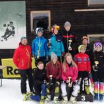 Schüler Bezirkscup - Fieberbrunn 7. Jänner 2018 - Läufer TG PillereeTal mit Trainern